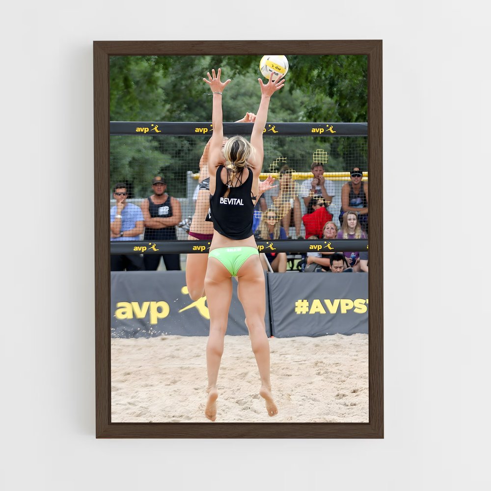 Poster Olympic beach volley – affiche Beach-volley (vue 5)